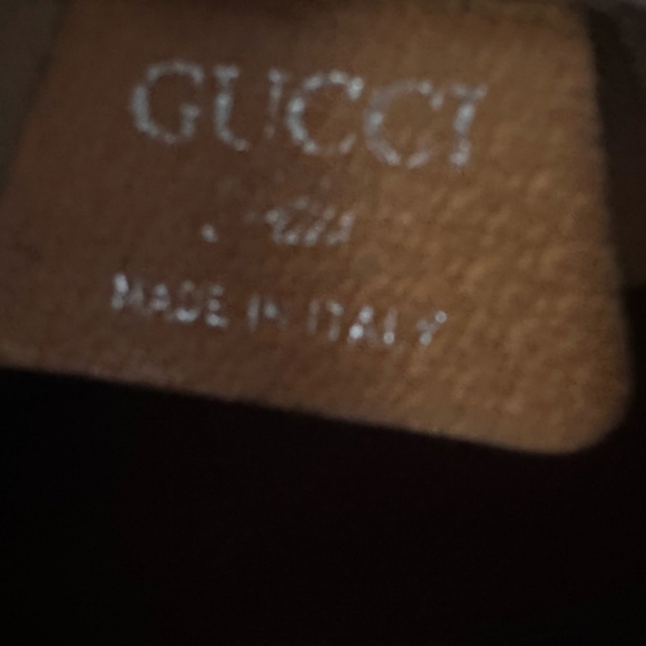 GUCCI Clutch with unbranded gold chain - Picture 9 of 11